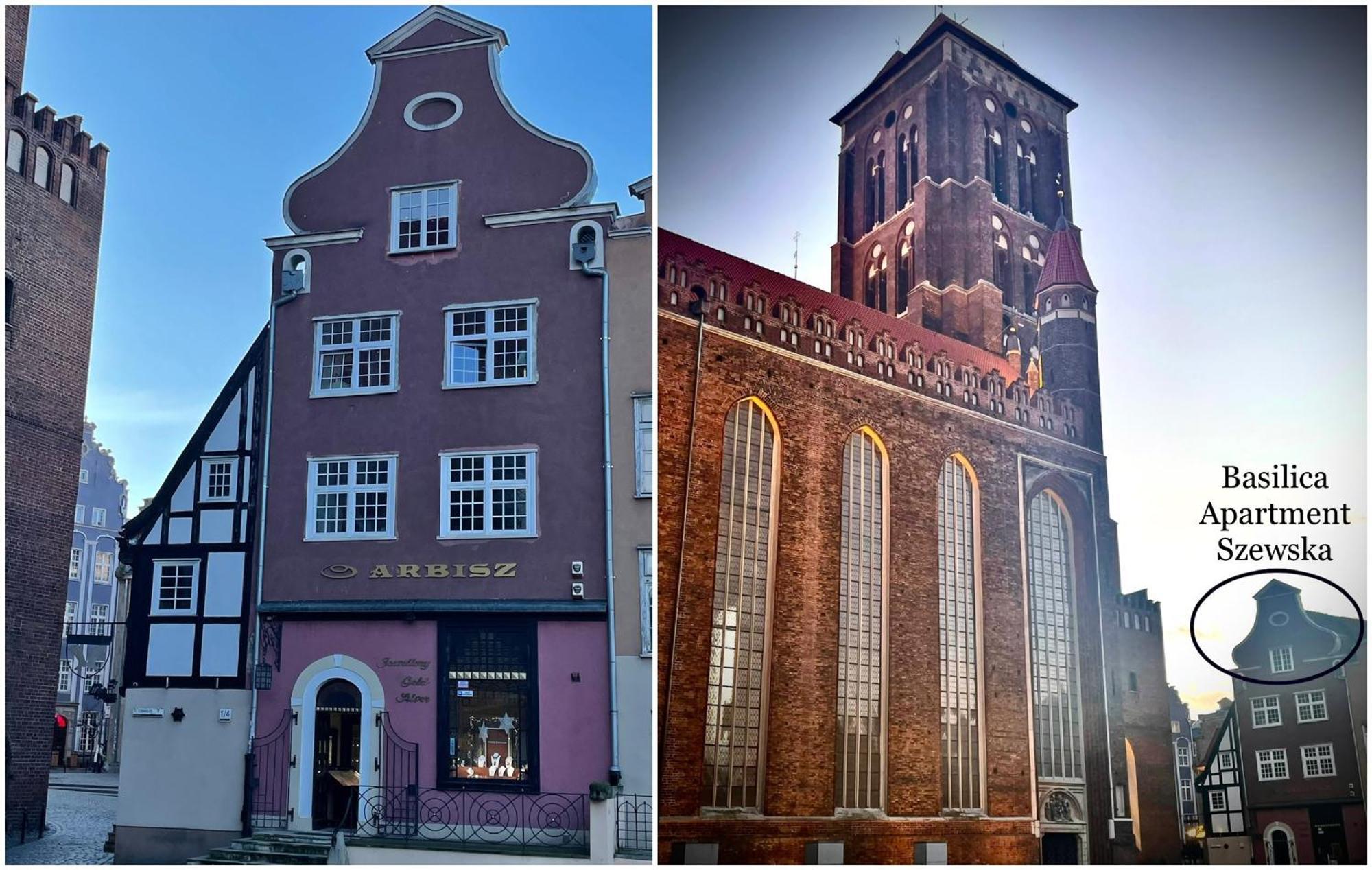 Basilica Apartment Szewska Danzica Esterno foto